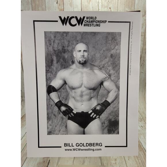 Bill Goldberg WWE Wrestling Autographed Photo & WCW Picture - Picture 4 of 4